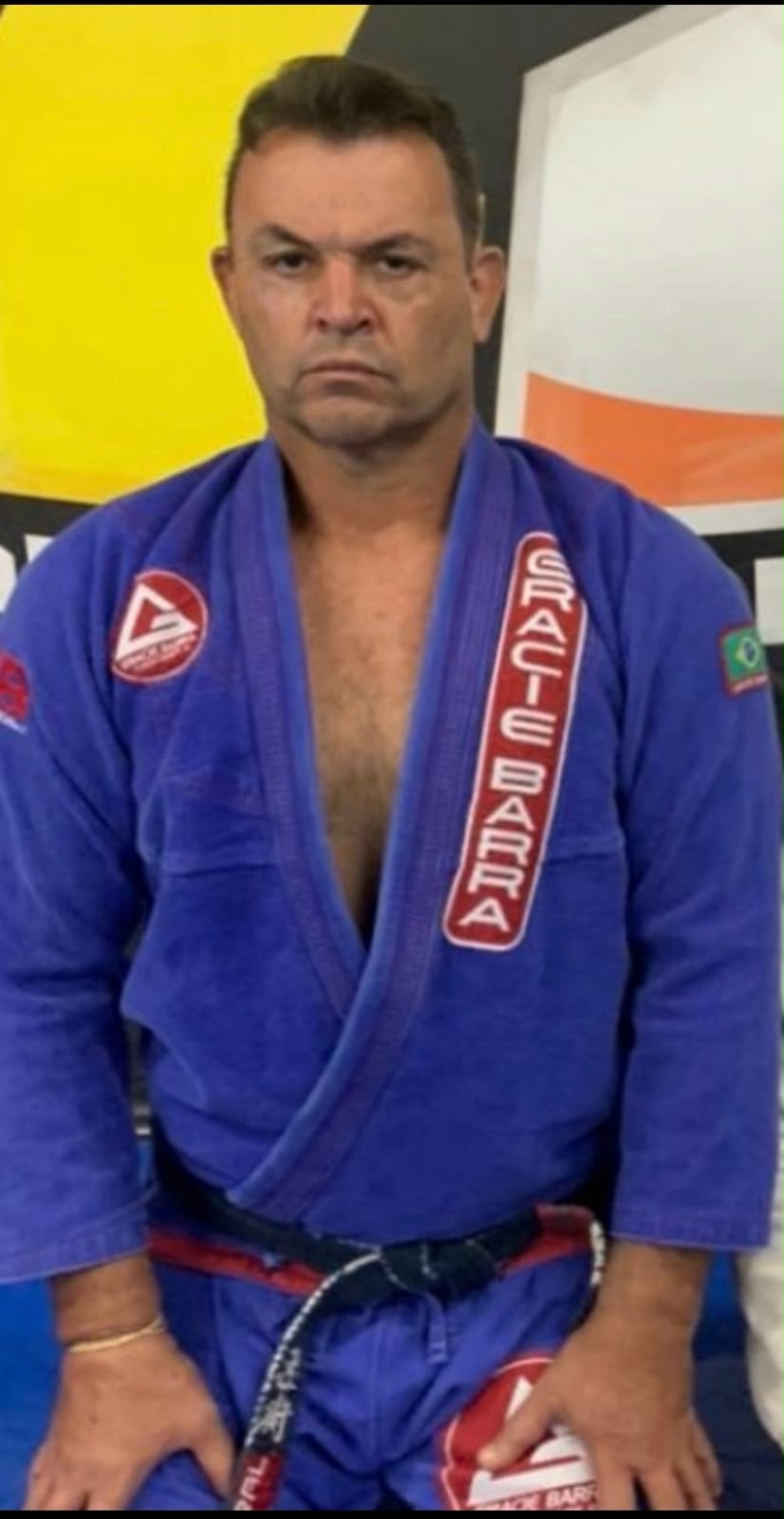 Mestre Roberto no tatame
